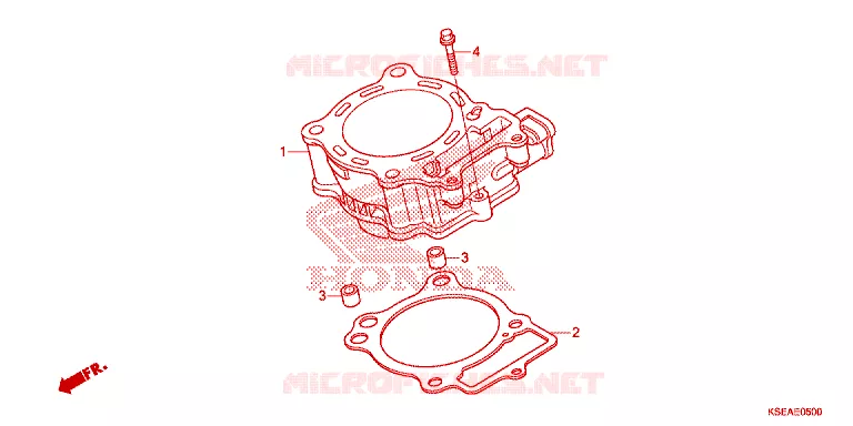 CYLINDRE Honda MOTO 150 CRF 2015  CRF150RBF
