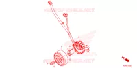 ROTOR   STATOR pour Honda SH 125 4ED de 2023