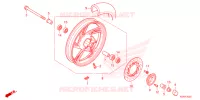 ROUE AVANT pour Honda SH 125 5ED de 2023