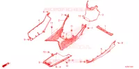 MARCHE PIEDS pour Honda SH 150 ED de 2023