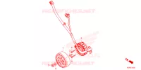 ROTOR   STATOR pour Honda SH 150 ED de 2023