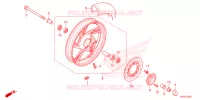 ROUE AVANT pour Honda SH 150 ED de 2023