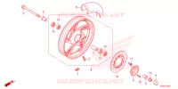 ROUE AVANT pour Honda SH 150 SPORTY 5ED de 2023
