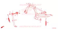 BEQUILLE pour Honda FORZA 350 VOICE CONTROL de 2022