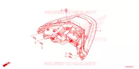 FEUX ARRIERE pour Honda FORZA 350 VOICE CONTROL de 2022