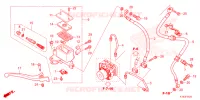 MAITRE CYLINDRE DE FREIN AVANT pour Honda FORZA 350 VOICE CONTROL de 2022
