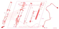 FOURCHE pour Honda PCX 125 CBS de 2022