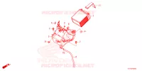 BATTERIE Chassis 125 honda-moto PCX 2024 F40