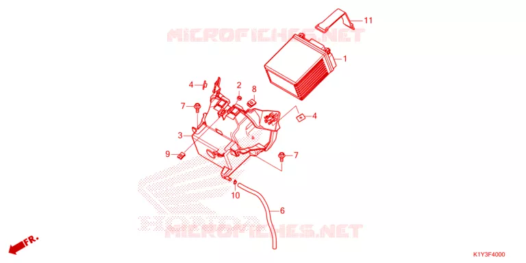 BATTERIE Honda SCOOTER 125 PCX 2023  WW125AP