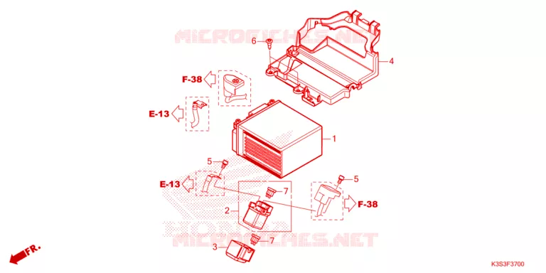 BATTERIE Honda MOTO 250 CL 2023  CL250AP
