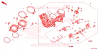 CORPS DE PAPILLON pour Honda XL 750 TRANSALP de 2023