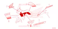 AUTOCOLLANTS pour Honda XL 750 TRANSALP de 2023