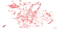 CADRE pour Honda X ADV 750 LOWER de 2023