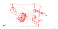CORPS DE PAPILLON pour Honda X ADV 750 LOWER de 2023