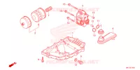 CARTER   POMPE   FILTRE A HUILE pour Honda X ADV 750 LOWER de 2023