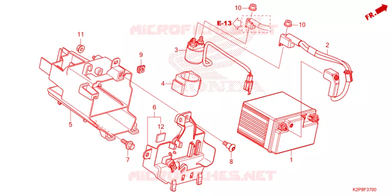 BATTERIE Honda MOTO 150 RS 2023  FS150FAP_MA