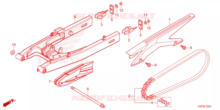 BRAS OSCILLANT Honda MOTO 150 RS 2024  FS150FAP_MA