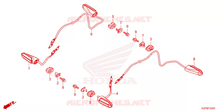 CLIGNOTANT Honda MOTO 150 RS 2022  FS150FAP_MA