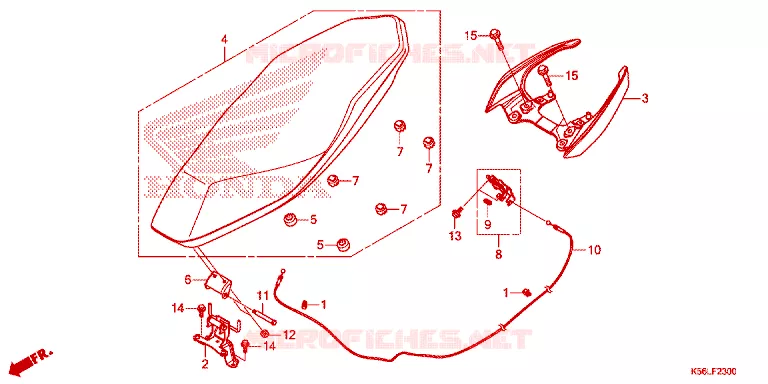 SELLE Honda SCOOTER 150 WINNER 2020  FS150FAL_V
