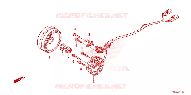 ALTERNATEUR Honda MOTO 150 CRF 2015  CRF150RF