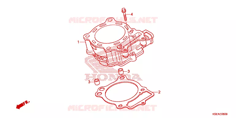 CYLINDRE Honda MOTO 150 CRF 2015  CRF150RF