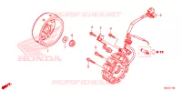 ALTERNATEUR pour Honda BIZ 125 de 2023