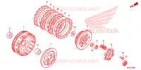EMBRAYAGE pour Honda BIZ 125 de 2023