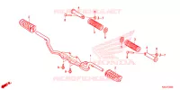 REPOSE PIED pour Honda BIZ 125 de 2023