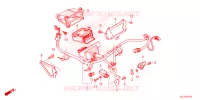 FAISCEAU D'AIRBAG pour Honda GL 1800 GOLD WING TOUR DCT, NAVI, AIRBAG de 2024