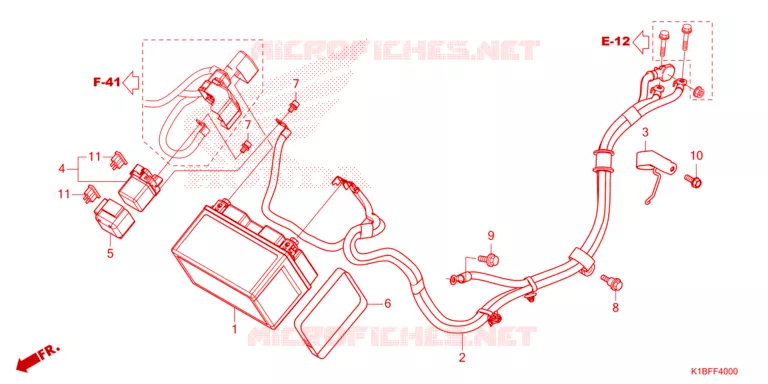 BATTERIE Honda SCOOTER 350 FORZA 2023  NSS350AP