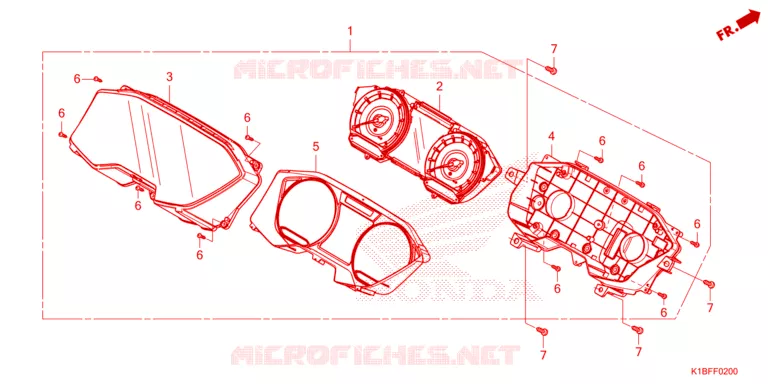 COMPTEUR  Honda SCOOTER 350 FORZA 2023  NSS350AP