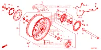 ROUE ARRIERE pour Honda CBR 1000 RR SP BREMBO de 2022