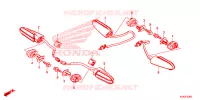 CLIGNOTANT pour Honda CB 300 R ABS de 2020