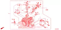 CORPS DE PAPILLON pour Honda CB 300 R ABS de 2020