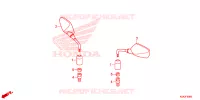 RETROVISEUR pour Honda CB 300 R ABS de 2020
