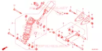 AMORTISSEUR ARRIERE pour Honda CBR 600 RR ABS de 2023