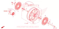 ROUE AVANT pour Honda CBR 600 RR ABS de 2023