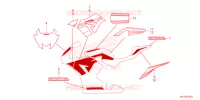 AUTOCOLLANTS pour Honda CBR 600 RR de 2023