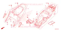 COUVERCLES LATERAUX pour Honda CBR 600 RR de 2023