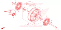 ROUE AVANT pour Honda CBR 600 RR de 2023