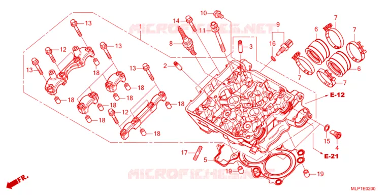 CULASSE Honda MOTO 500 CL 2024  CL500AP