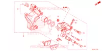 ETRIER DE FREIN ARRIERE pour Honda REBEL 1100 de 2023