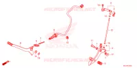 PEDALE pour Honda REBEL 1100 de 2023