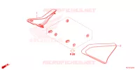 COUVERCLES LATERAUX pour Honda REBEL 300 ABS de 2023