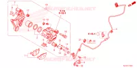 ETRIER DE FREIN ARRIERE pour Honda REBEL 300 ABS de 2023