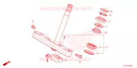 TE DE FOURCHE pour Honda REBEL 300 ABS de 2023