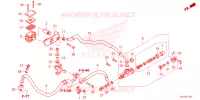 MAITRE CYLINDRE DE FREIN ARRIERE pour Honda REBEL 500 ABS de 2023