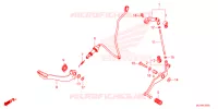 PEDALE pour Honda REBEL 500 ABS de 2023