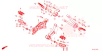 REPOSE PIED pour Honda REBEL 500 ABS de 2023