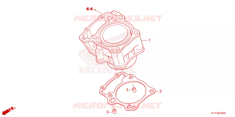 CYLINDRE Honda MOTO 250 CRF 2021  CRF250LRAM